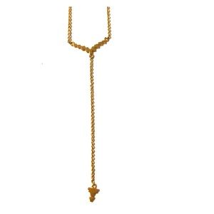 Gold Gorjana “Y” Shaped Necklace